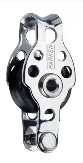 Harken 16mm single block with becket HK405