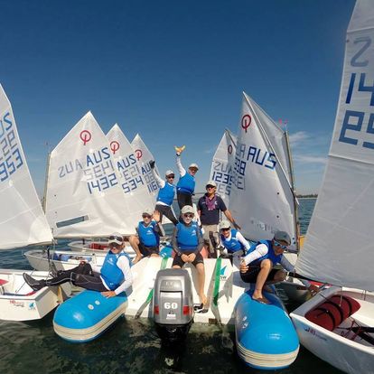 ILCA 4 Coaching Sail Sydney