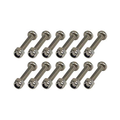 Optimist Rudder Fittings - Set of 12 bolts