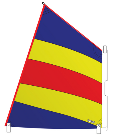 Optiparts Coloured "Tackers style" Sail