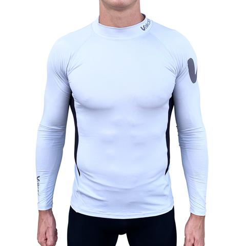 Vaikobi Long Sleeve Rash vest - silver/black
